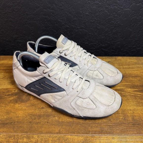 Diesel Other - Diesel Paralex 00Y362 PR146 Grey Navy Leather Textile Sneakers Mens Size 9